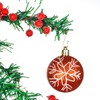 Melliex Pack of 120 Bauble Hangers, Christmas Tree Hooks, Gold,