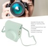 Camera Case PU Leather Protective Camera Cover Bag with Adjustable