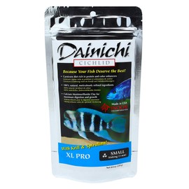 Dainichi Cichlid Food - XL PRO (8.8 oz), Small (3 mm) Sinking Pellet