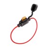 YUNPINGCAR Mini Blade Fuse Holder 18 Gauge Waterproof Pigtail Inline