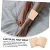 minkissy Pack Castor Oil Foot Wrap Reusable Essential Oil Pack