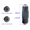 ISLOPU 5.5mm x 2.1mm DC Power Connector Adapter, 9~36V Female