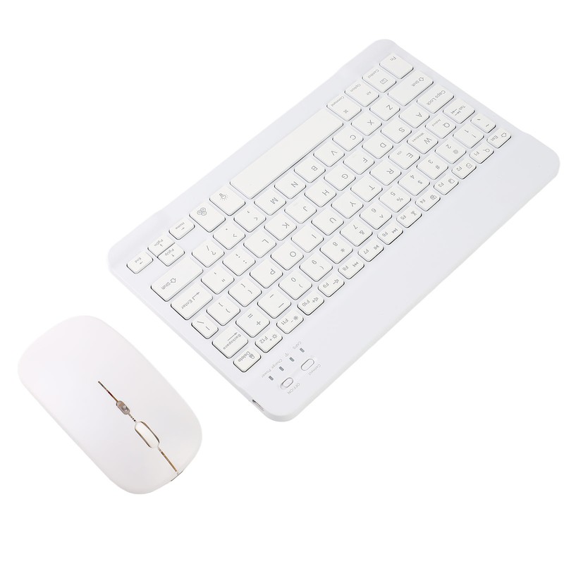 Bluetooth Keyboard Mouse Thin Lightweight Keyboard Mouse Combo with Backlit