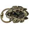 KEILEOHO 2 PCS 6.3 Inches Lion Head Door Knocker, Antique