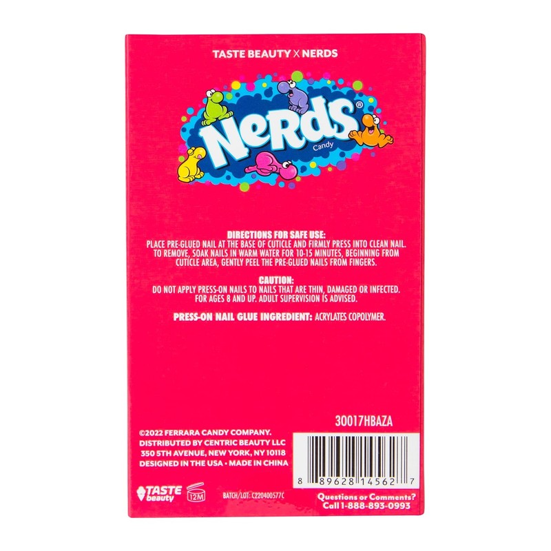 Taste Beauty X Nerds Press-On Nails