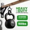 12 Pcs Ceiling Q Hanger Hooks for Hanging Plants with