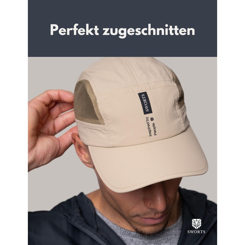 SWORTS Essential Running Cap I Super Soft Running Cap with