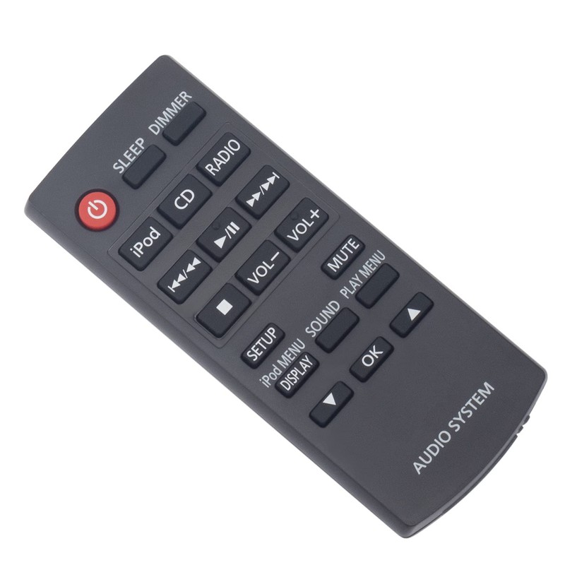 WINFLIKE N2QAYC000058 Remote Control Replacement fit for Panasonic Compact Stereo