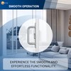 Easy Fix Hardware Handle Set for Sliding Glass Patio Doors
