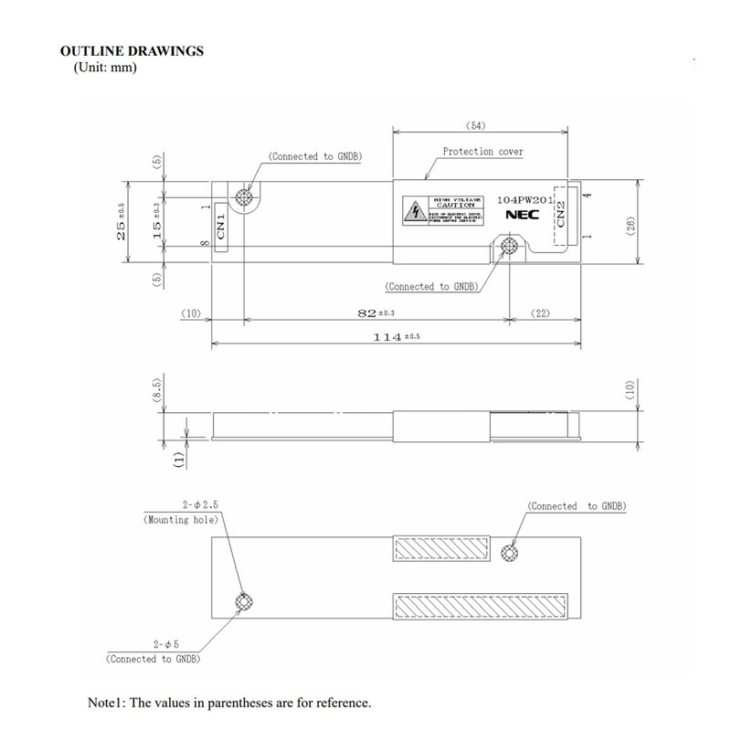 LCD Inverter Board 104PW201 CXA-0474