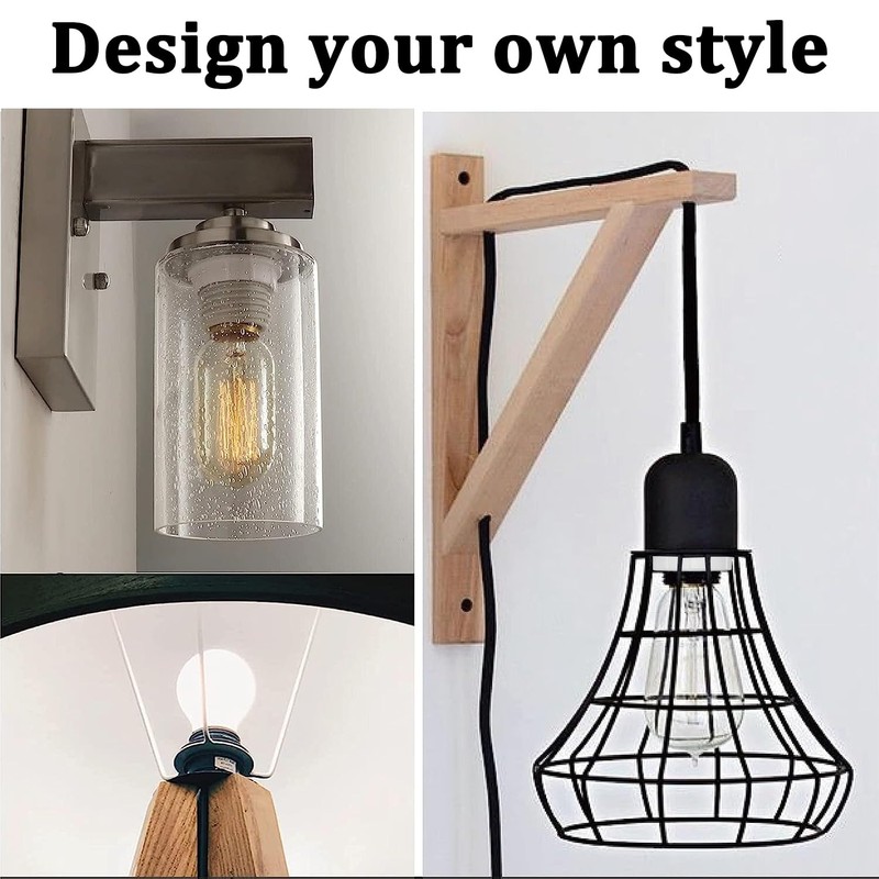 4 Pack Lamp Shade Reducer Ring, E27 Lamp Shade Reducer