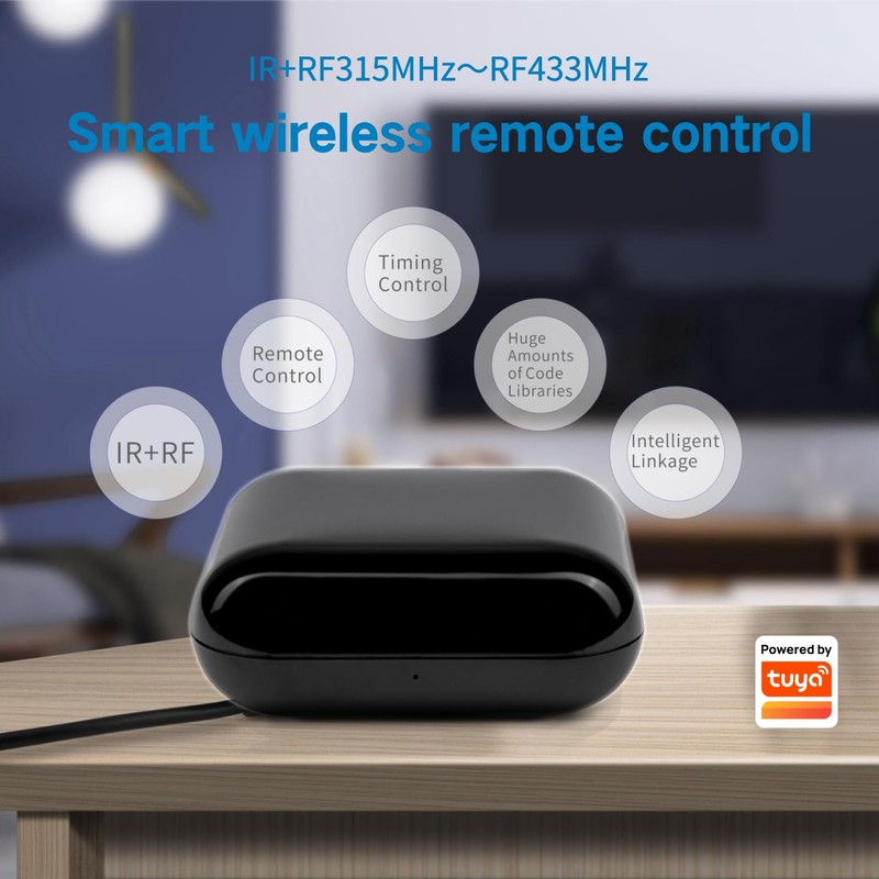 WiFi IR RF Smart Home Universal Remote Controller, IR RF