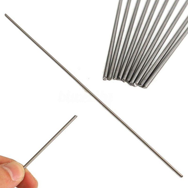LTKJ 10Pcs Grade 5 Titanium Round Bar Ti Metal Rod