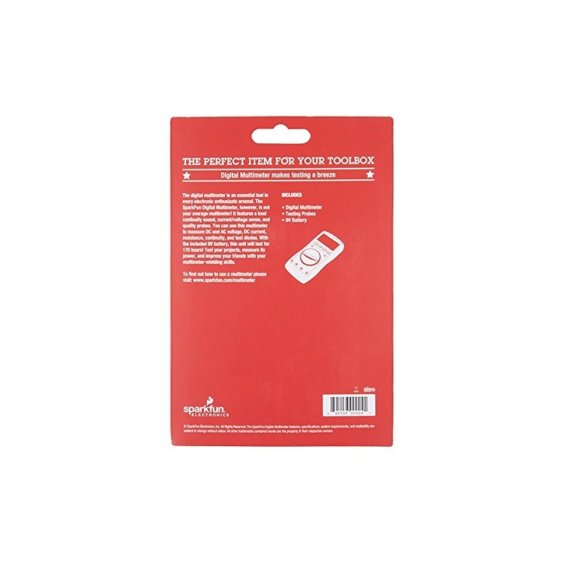 Sparkfun Digital Multimeter - Basic (TOL-12966)