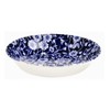 Burleigh Dark Blue Calico Butter Pat or Fruit Saucer 12