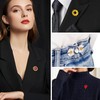 uadbau 50PCS Rubber Pin Backs – PVC Lapel Pin Backings,