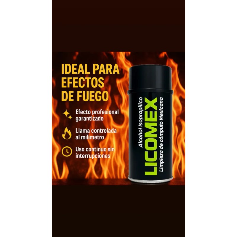 10 Piezas De Repuesto Para Máquina De Fuego Licomex 440ml