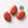 Manekieko Manekieko Natural Red Jasper Mini Oval Palm Pocket Healing