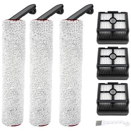 (7 piezas) Filtros HEPA y rodillos de cepillo para polvo de repuesto compatibles con kit de accesorios para aspiradora Dreame H12 Pro H12 Dual  G10...