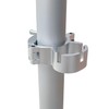 Hecis Background Stand Universal Crassbar Clamp, Drape Support Clamps 2