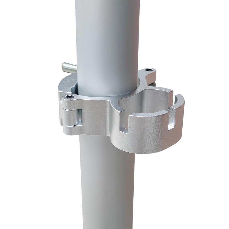 Hecis Background Stand Universal Crassbar Clamp, Drape Support Clamps 2