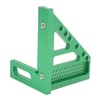 3D Carpenter's Square with Scriber, 22.5-90° Drawing Line Ruler with