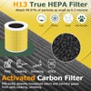 A2001 Replacement Filter Compatible with A2001 Air Purifie-r, 3-In-1 H13