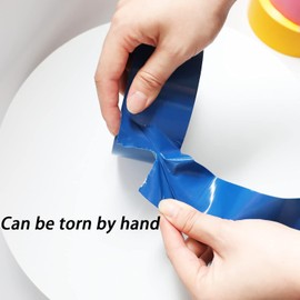 QILIMA QILIMA Panzertape extra stark, 25.1 m x 50 mm C Wasserdichtes Reparaturband fr innen & au?en gewebeverst?rktes Reparaturband, 1 Rollen (Blau)