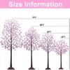 7FT Cherry Blossom Tree with 144 LED Lights, 432 Lush