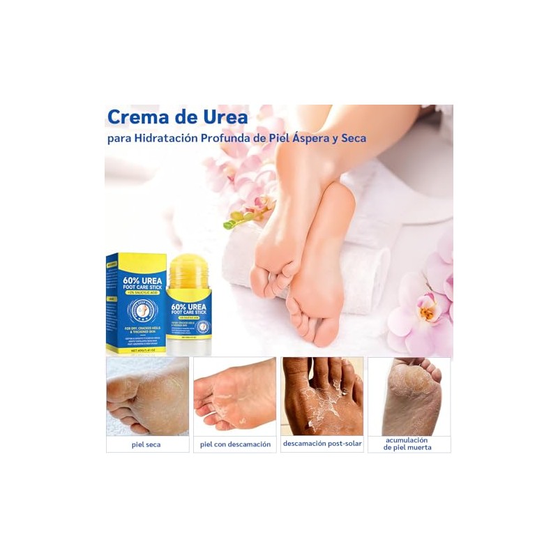 Crema Hidratante para Pies, Exfoliating Moisturizing Foot Ointment