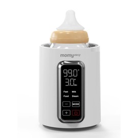 momyeasy Calentador Rápido De Biberones De 2 Minutos: Calienta Leche Materna Y De Fórmula Con Vapor, Compatible Con Todo Tipo De Biberones, Control Preciso De Temperatura Con Temporizador Y Apagado Au