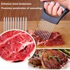 Ptyism 2 Pcs Onion Slicer(with Protective Cover) Onion Holder For丨Vegetable