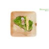 DISPOSABLE GREEN® | 25x25 CM Square Plates | 25 PCS