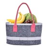 Felt Carrying Case Tote - Felt Grocery Carrying Oval Case,Audio