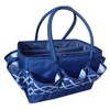 Everything Mary Craft Organiser Bag, Blue & White - Collapsible