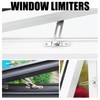 2 Pieces Stainless Steel Window Restrictors Window Lock Hooks Child