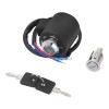YHMTIVTU Ignition Switch Lock with Key Fit For Harley Sportster
