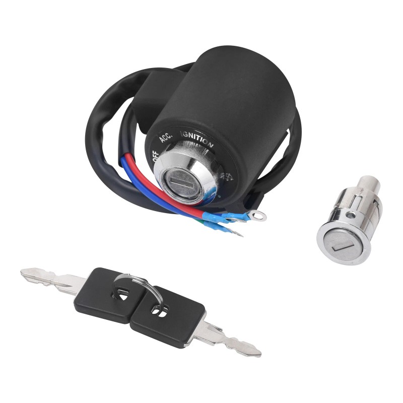 YHMTIVTU Ignition Switch Lock with Key Fit For Harley Sportster