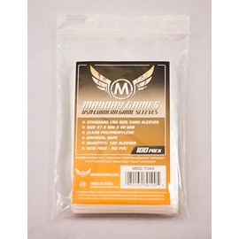 Mayday Games Robinson Crusoe: Voyage of The Beagle Game Accessory- Standard Card Sleeve Bundle