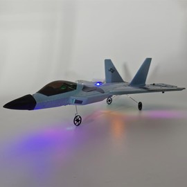 2024 New F22 2.4G 4CH 3D6G RC Airplane WLtoys A180 Upgrade Version LED Light with Gyroscope Out Door Toys, Camouflage