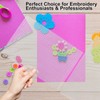 7 Pieces Plastic Mesh Canvas Sheets for Embroidery Crafting, Plastic