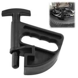 TUKNN Tyre bead depressor, tyre changer tyre bead clamp, tyre repair aid, wheel change aid, deep bed depressor, for most rims, black