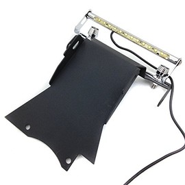 NBX- BLACK Fender Eliminator Tidy Tail w/LED Light No Logo For Compatible with 2006 2007 2008 Yamaha FZ6 Fazer