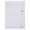 Exacompta 50250E Pack of 25 Window Folders Super PEFC Certified