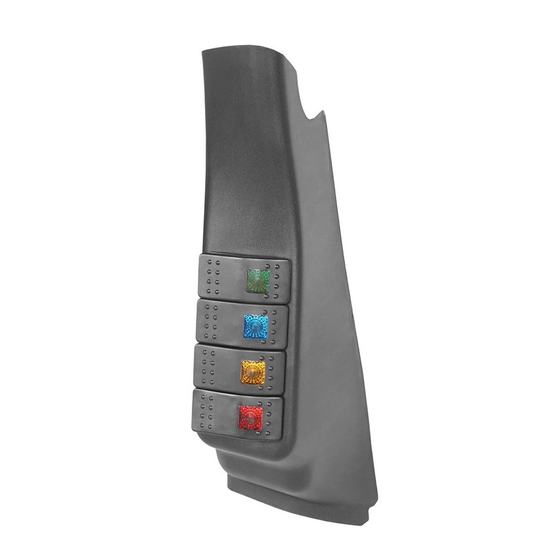 u-Box JK Wrangler Light Switch Pod Panel A Pillar w/