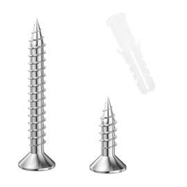 Stuffed Animal Organizer Accessory Set - Includes Long Screws, Short Screws And Anchor