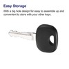sourcing map Equipment Key Machines Ignition Key for Excavator (Part