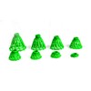 BirTee Pro Winter/Mat Golf Tees - 8 Pack (Green)
