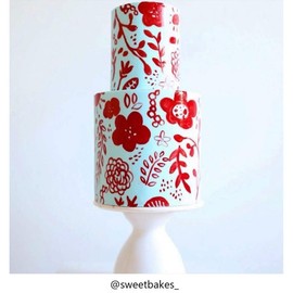 Sweet Sticks Edible Art Decorative Cake Paint 0.5 Ounce (15 Milliliters), Red