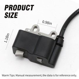 CADUFUELLY A411000251 Ignition Coil for Echo SRM-266S SRM-265T PPT-265, HCA-265, PPT-265S, HCA-266, SHC-265, SHC-266 Trimmers, Replaces A411000252